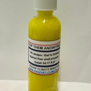 No Weapon | Stop Them Anointing Oil