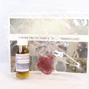 Spiritual Divine Cleansing Protection Kit (Oil, Yarn & Prayer Card)